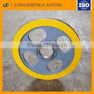Casting Elevator Traction/ Sheave Elevator Parts/Sand Casting Machinery Part thumbnail-6