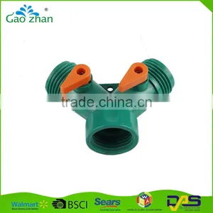 Manufacturer Plastic Y TEE Coupling Male ad Female Hose Connector Tap Connector thumbnail-2