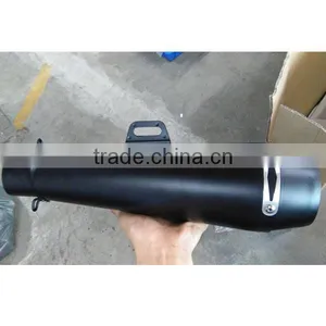 Exhaust Muffler Pipe Slip For M4 Universal Motocycle GP Mount Slip On System BLACK thumbnail-2