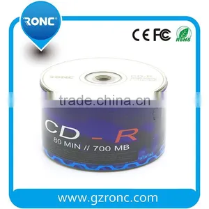 50PCS Shrinkwrap Pack Blank CD-R 52X 700MB With Good Price thumbnail-5