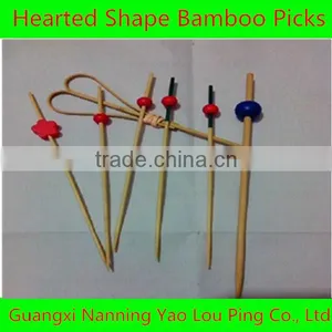 Food Grade Wood Bamboo Fruit Decors Toothpicks thumbnail-4