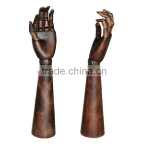 2016 Fashion Modeling Flexible Wood Hand Manequin for Sale thumbnail-1