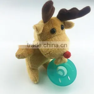 Plush Animal Pacifier and Teether Holder thumbnail-6