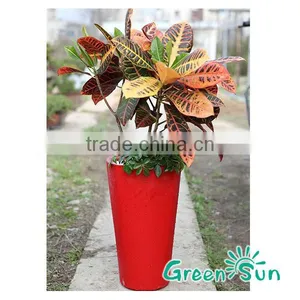 Rectangular Plastic Plant With Water Indicator 100% Similar as Lechuza thumbnail-3