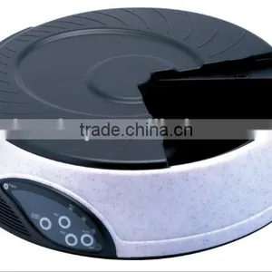 Hot-selling European Fashion Style 4 Meals Automatic Pet Feeder, Battery-Powered Automatic Pet Feeder With Large Seperate Trays thumbnail-4