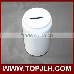 Sublimation OEM Design Tin Money Box Coin Bank Saving Box thumbnail-1