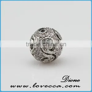 Hot!!! Copper Globe Pendant Necklace With Fashion Micropave Setting Pendant for Woman thumbnail-6