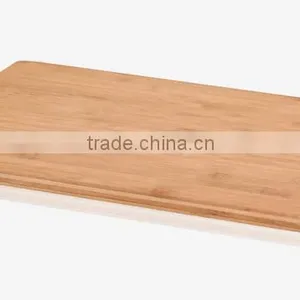 Low Moq Wholesale Set of 3 Thick Bamboo Chopping Board With Handle thumbnail-1