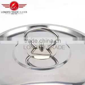 2016 3pcs Stainless Steel Color Steel Handle High Pot Set thumbnail-6
