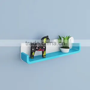 2017 New Design Home Wall Decoration U Shaped Floating Wall Shelf thumbnail-4