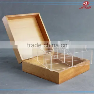 Coffee Plexi Glass Display Case 2016 New Factory Price Customized Flexible Acrylic Displayer Wholesale JYSB-16504 thumbnail-1
