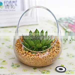 Painted GEM Moon Shape Vase thumbnail-1