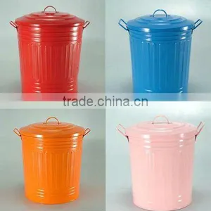 High Quality Waste Bin With Round Shape Recycle Bin thumbnail-2