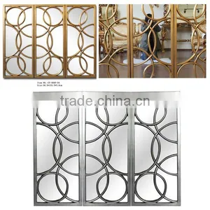 Home Decor Rectangle Wall Mirror for Living Room GY-009P-04 thumbnail-4