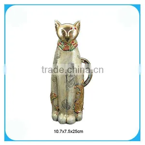 Modern Home Decoration Resin Cat Figure thumbnail-1
