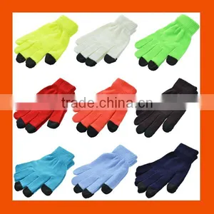 Touch Screen Smartphone Texting Stretch Magic Gloves thumbnail-1