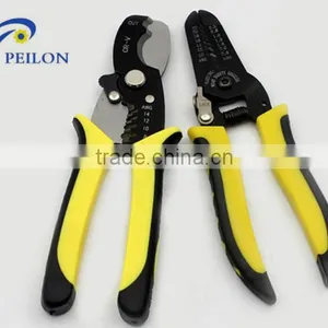 Wire Stripper Carbon Steel 2 Colors Handle Crimping Pliers Multil-Functional Crimping Plier thumbnail-5