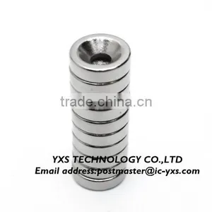 10 x 3mm Hole: 3mm N35 Ring Strong Neodymium Magnet Powerful Neodimio Super Rare Earth Magnets thumbnail-3