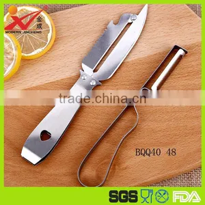 Factory Price Full Stainless Steel Teethbrush Style Multifunctional Peeler thumbnail-1