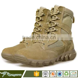 Beige Military Desert Combat Boots thumbnail-1