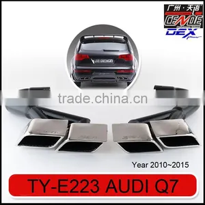 Auto Tuning Stainless Steel Muffler Tip for Audi Q7 thumbnail-1