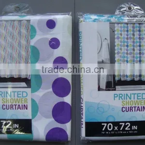 Bright-colored Shower Curtain thumbnail-1