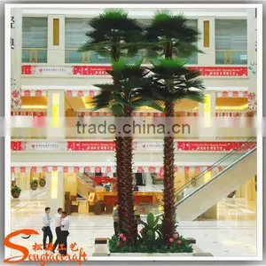 Latest Design 12ft Outdoor Decorative Palm Trees Artificial Outdoor Palm Trees for Sale thumbnail-3
