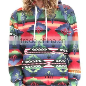 Wholesale Aztec Print Mens Pullover 100 Polyester Hoodie thumbnail-2