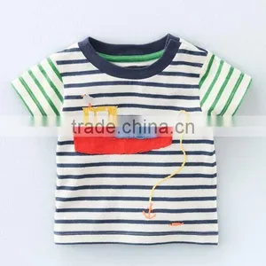 Wholesale Stripe Baby Boy T-shirt thumbnail-2