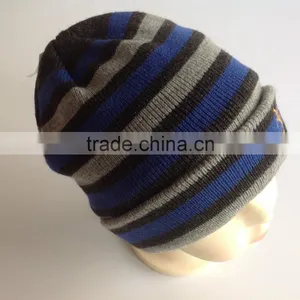 Acrylic and Polyester Soft & Warm Lovely Boy's Fashion Kids Knit Hats Factory thumbnail-3