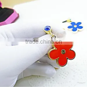 Cellphone Accessories Customized Designs Flower Earphone Plug Mobile Phone Anti Dust Plug thumbnail-4