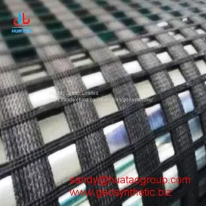 High Strength Warp Knitted Polyester Geogrid thumbnail-1