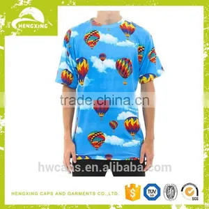 New Model Wholesale Custom All Over Print t Shirt Screen Printing thumbnail-1