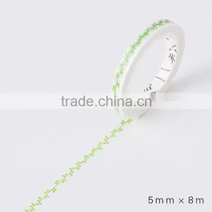 5mm*8m Japan Washi Tape Customizable Thin Type Adhesive Paper Tape Planner Accessories thumbnail-5