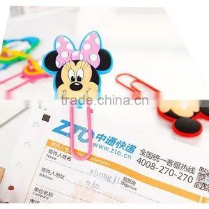 Mickey Shape Paper Clip Customizable Planner PVC Clip thumbnail-3