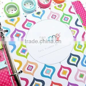 Spiral Binding Full Color Printing Notebook Custom ,school & Office Cheap Planner Printing thumbnail-2