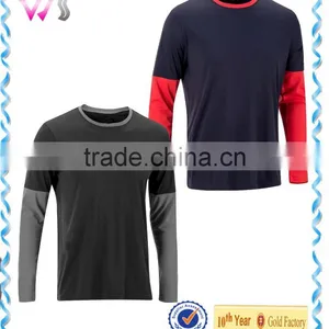 Hot Sale Combination Long Sleeve T-shirts 6xl Long Sleeve T-shirts Cheap Men Long Sleeve T-shirts thumbnail-1