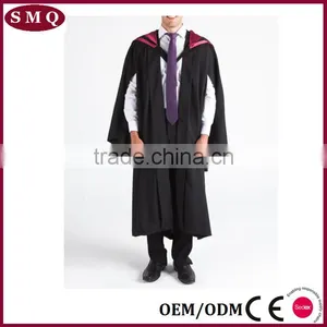 Customized Uk Cambridge Style Graduation Gown thumbnail-6