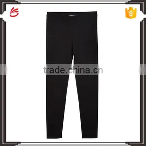 Solid Black Color Custom Yoga Pants Wholesale Tight Yoga Pants thumbnail-1