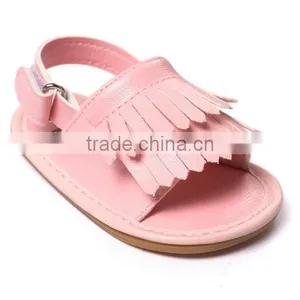 2017 Summer Design, PU Leather Baby Summer Sandals thumbnail-5