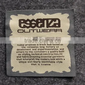 Direct Factory High Quality Woven Printed Label Hang Tag Woven Patch Embroidered thumbnail-2