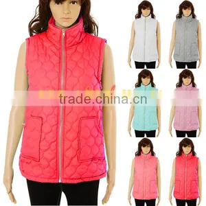 Factory Wholesale Cheap Women Sleeveless Vest thumbnail-1