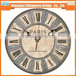 China Cheap Wholesale High Quality Decoration Round Wall Clock thumbnail-6