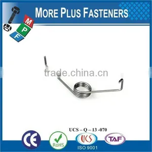 Made IN TAIWAN High Qualiy Metal Spring Stainless Steel Spring Torsion Spring thumbnail-5