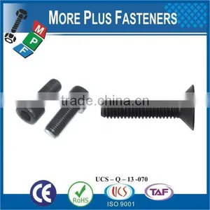 Made in Taiwan 8.8 Grade M8-1.25 x 25mm DIN 912 Hex Drive Class 12.9 Black Oxide Finish Alloy Steel Socket Cap Screw thumbnail-3