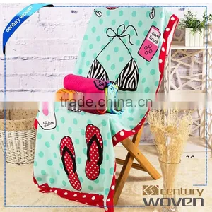 Custom Printing Beach Towel Wholesale in China thumbnail-2