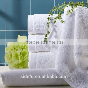 Wholesale Customized 100% Cotton White Plain Hotel Towel thumbnail-1