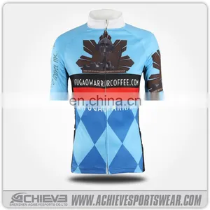 Wholesale Sublimated Dry Fit Custom Design Cycling Jersey Green thumbnail-2