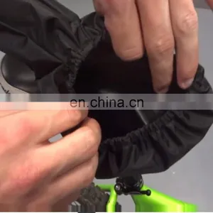 Black Waterproof Polyester Outdoor Travel Saddle Cover thumbnail-4