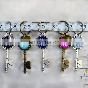 New Print Monogram Key Chains Skeleton Monogram Key Rings thumbnail-1